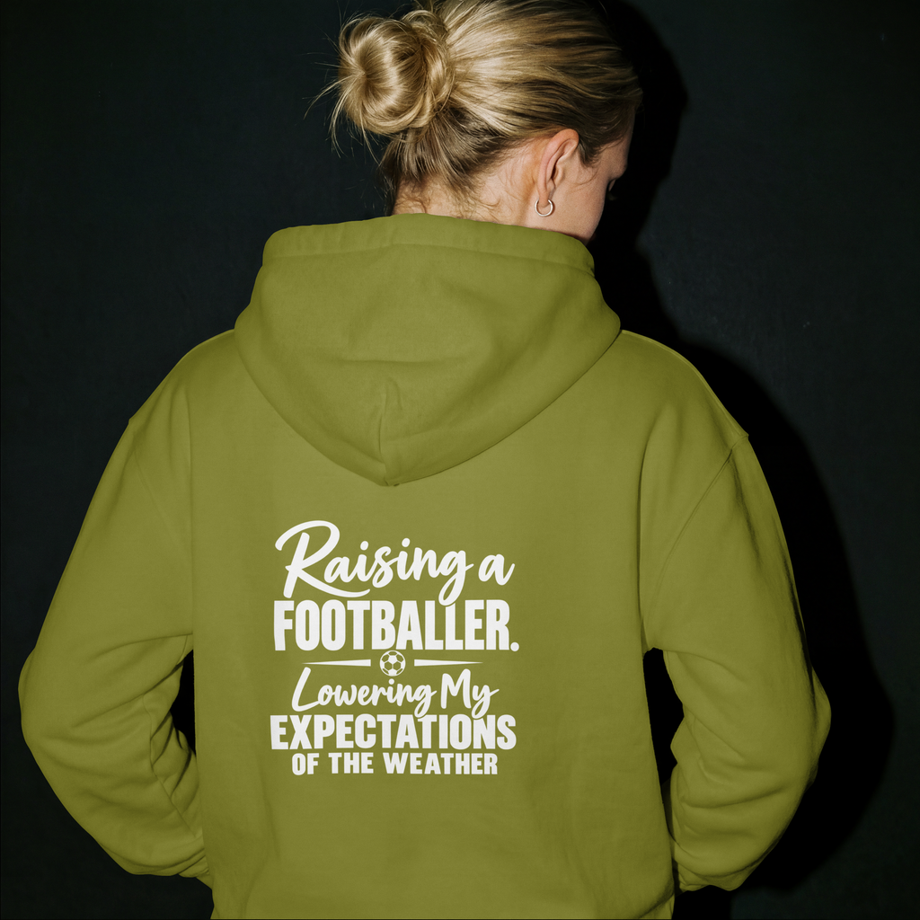 Raising a Footballer. Lowering My Expectations of the Weather. – Football Parent Design