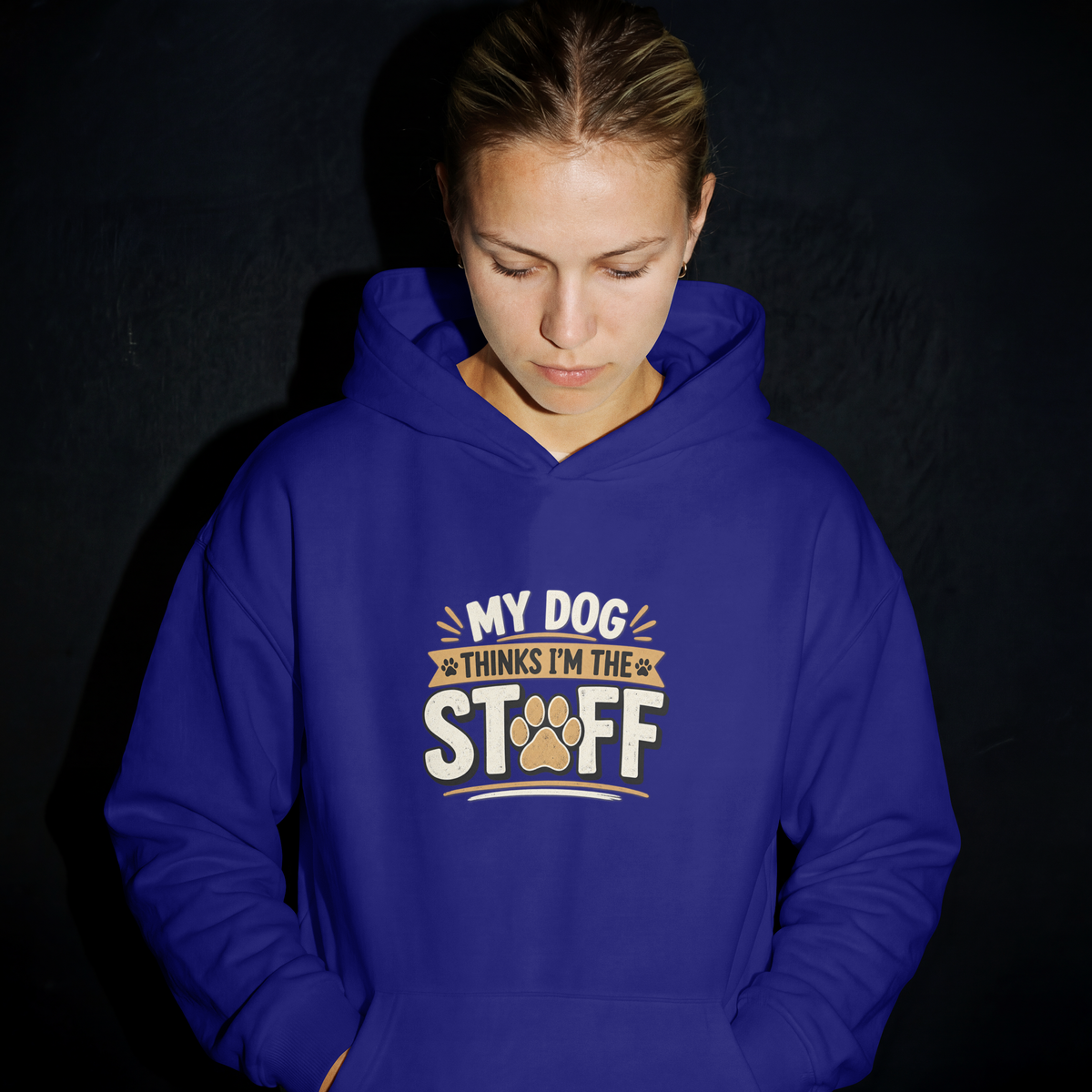 My Dog Thinks I’m the Staff. – Dog Lover Design