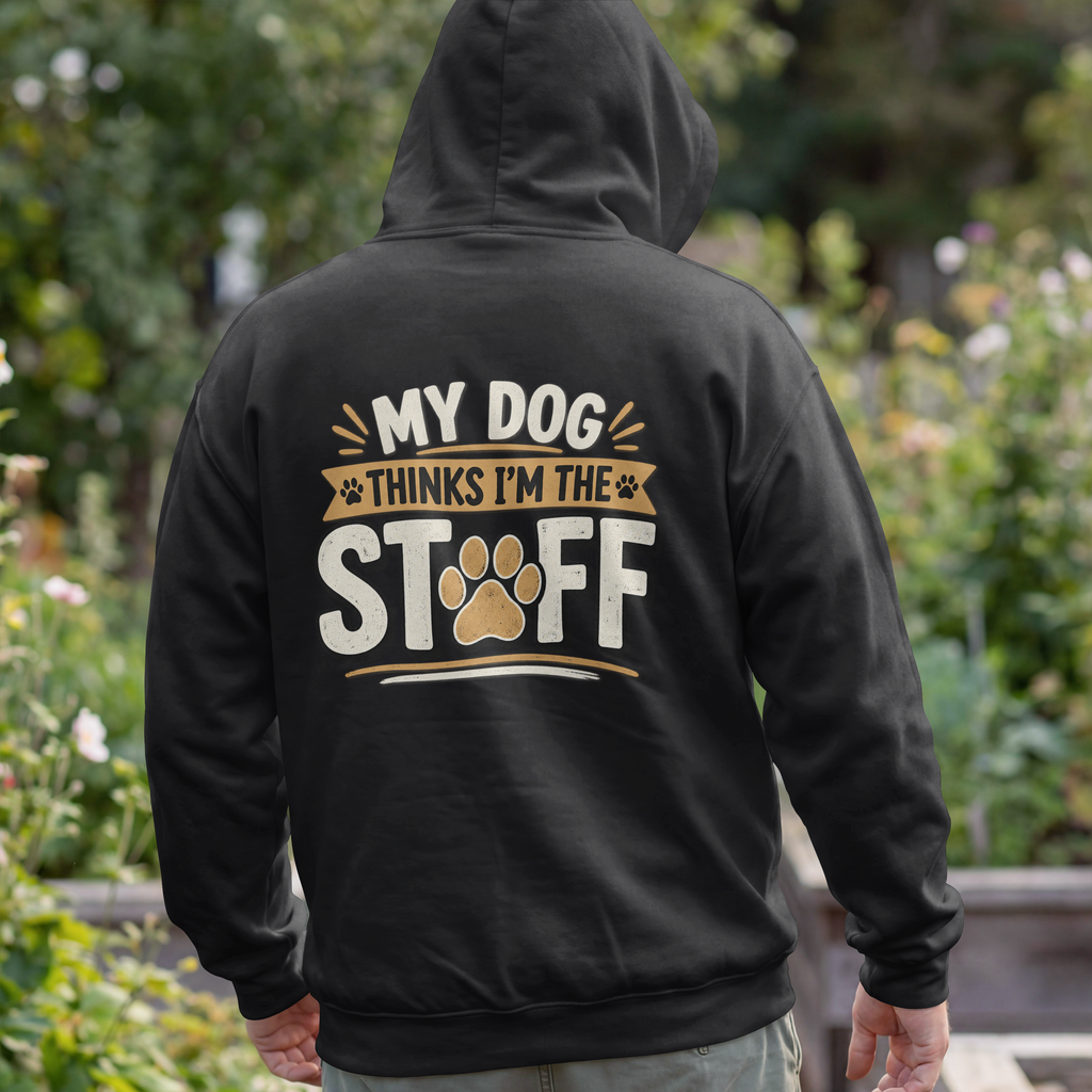 My Dog Thinks I’m the Staff. – Dog Lover Design