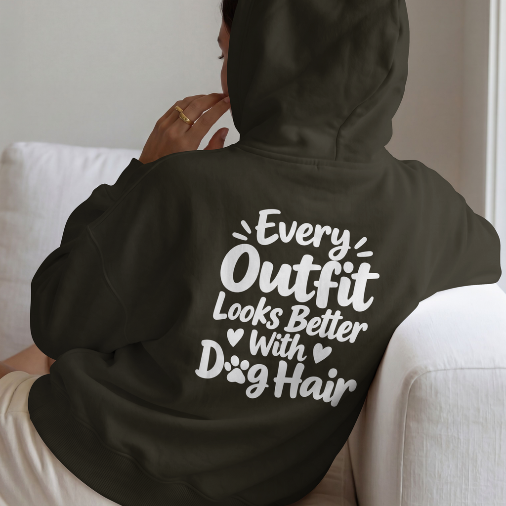 Every Outfit Looks Better With Dog Hair. Apparently. – Dog Lover Design