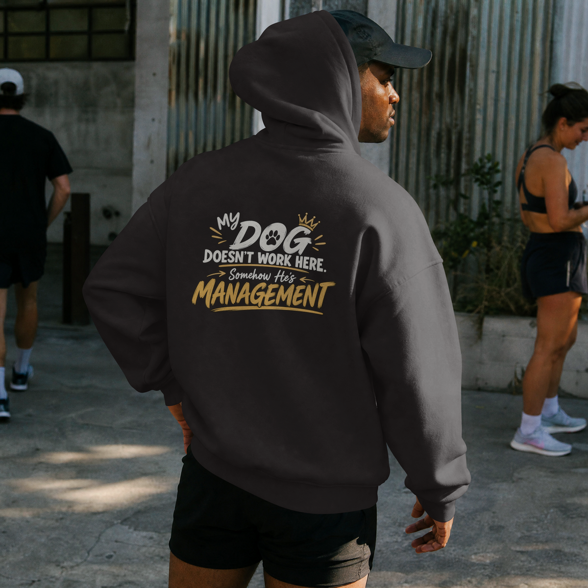 My Dog Doesn’t Work Here. Somehow He’s Management. – Dog Lover Design
