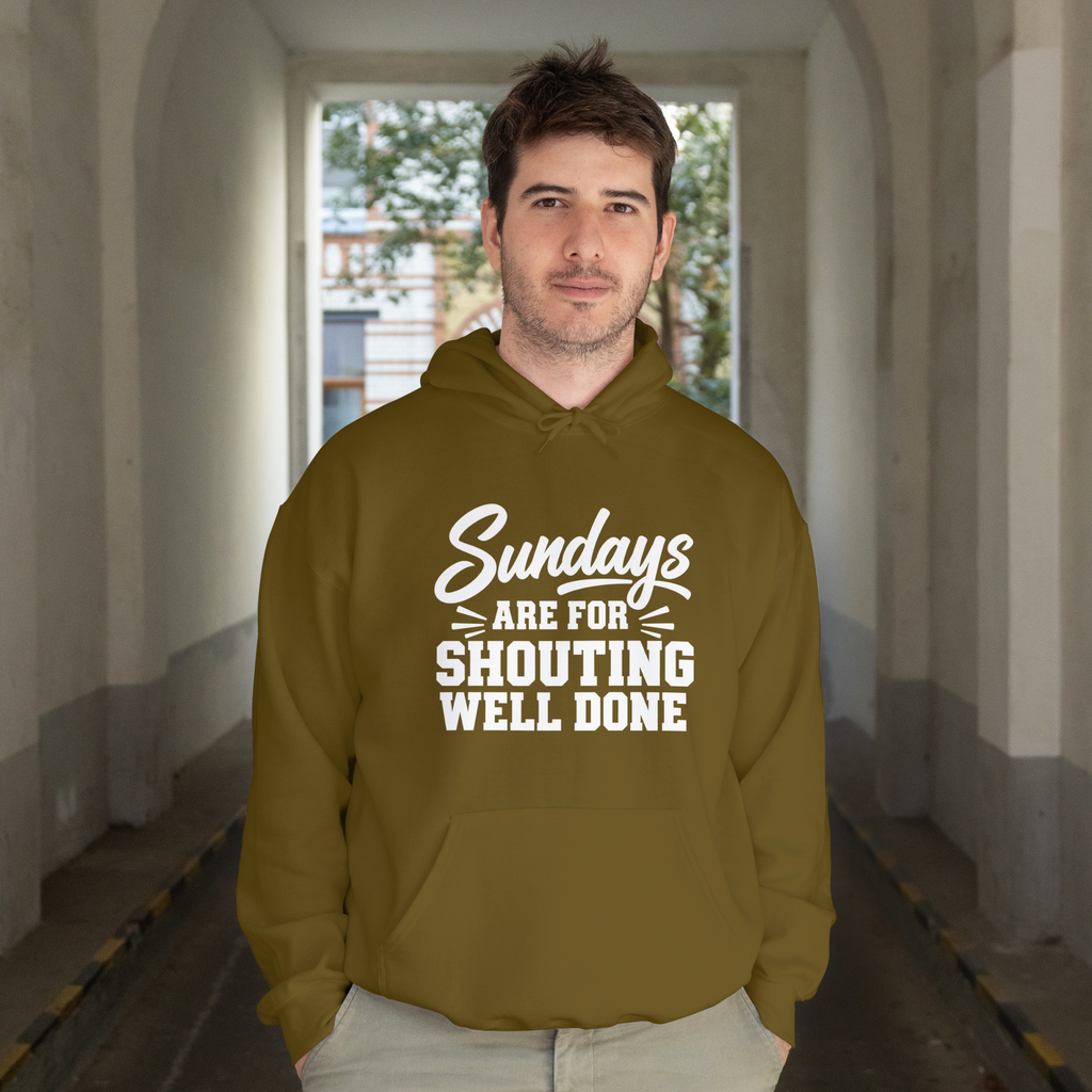 Sundays Are for Shouting “Well Done!” – Football Parent Design